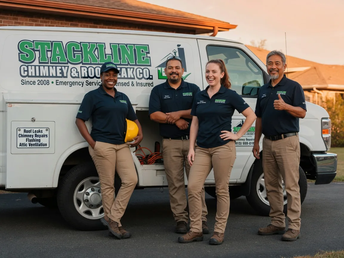 Chimney flashing repair company in Manderson, WY
